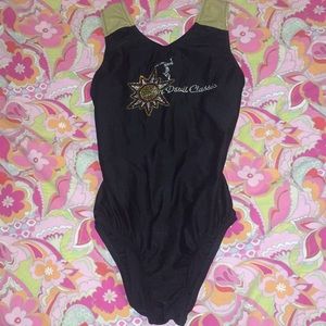 Sun devil classic adult medium gymnastics leotard